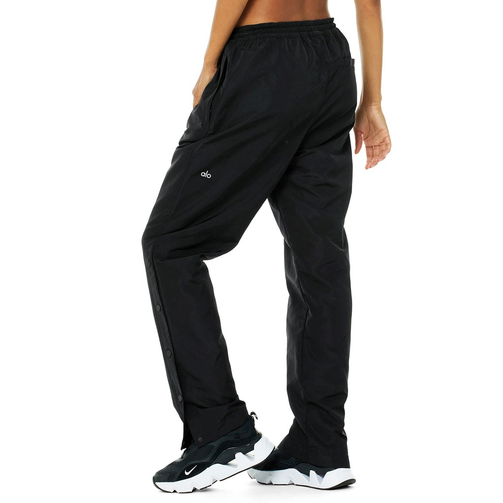 Pantalones Alo Yoga Legend Snap Mujer Negros | PIWJ41658