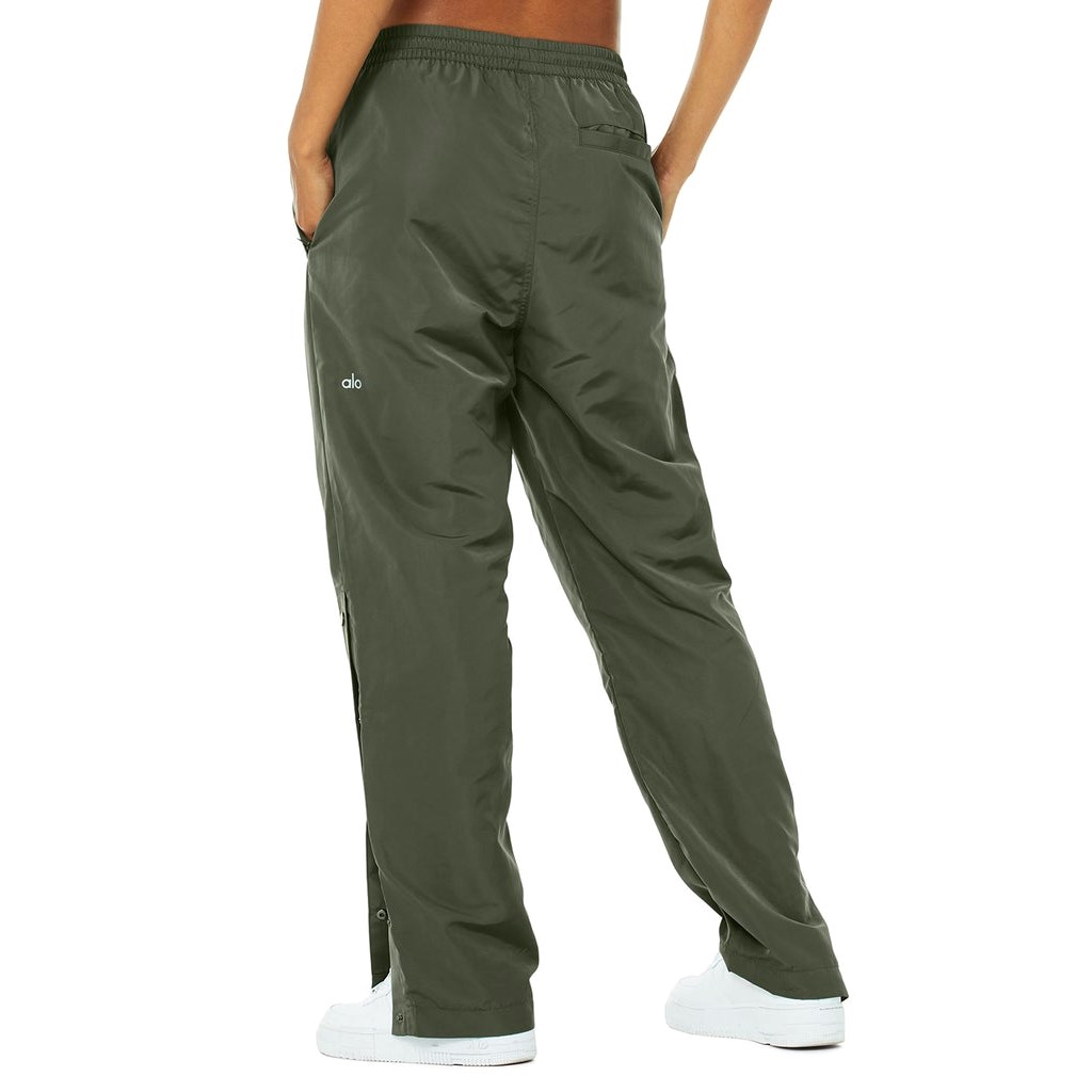 Pantalones Alo Yoga Legend Snap Mujer Verdes | MVFU97162
