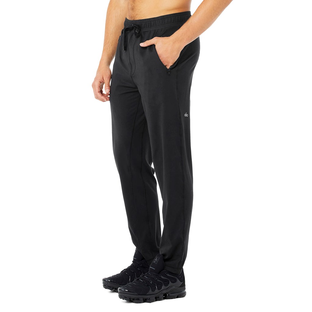 Pantalones Alo Yoga Renew Lounge Hombre Negros | BSJM97180