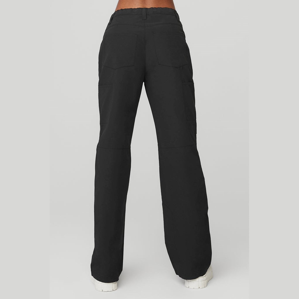 Pantalones Alo Yoga The Edge Trouser Mujer Negros | UBWN78306