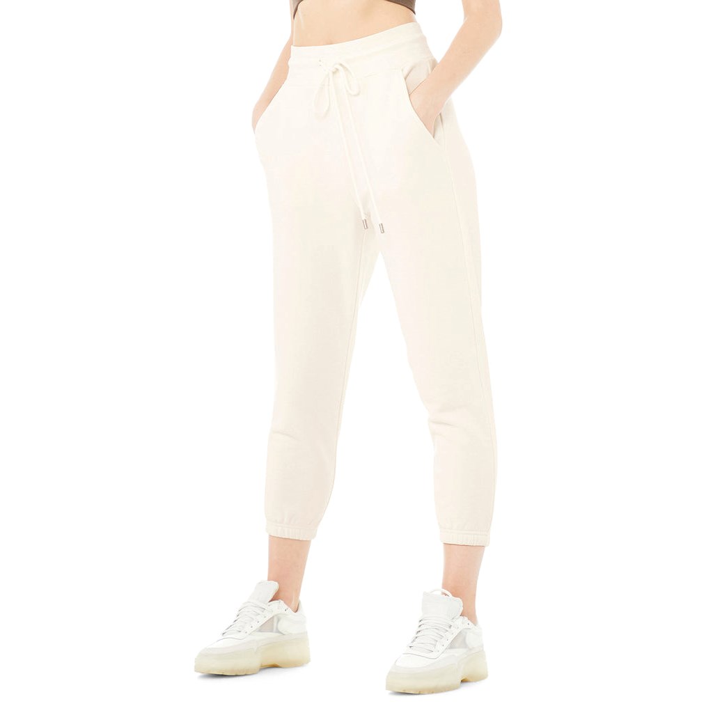 Pantalones Deportivos Alo Yoga 7/8 Easy Mujer Blancos | UHST97142