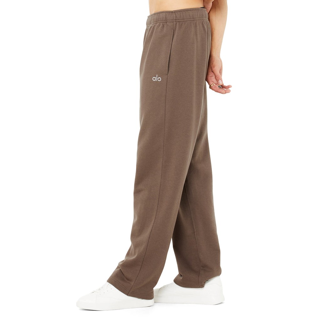 Pantalones Deportivos Alo Yoga Accolade Straight Leg Hombre Marrom | DUNQ07134
