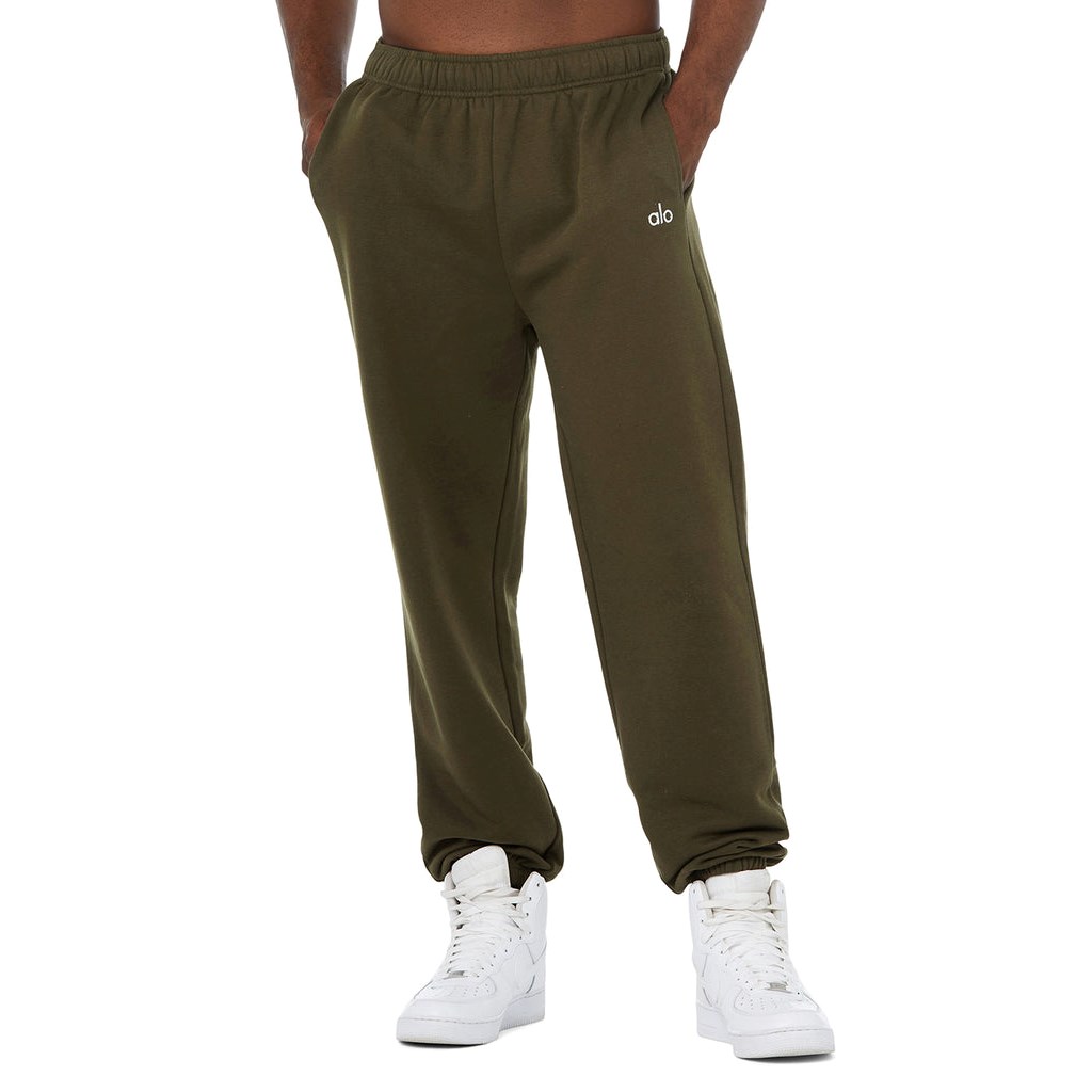 Pantalones Deportivos Alo Yoga Accolade Hombre Verdes | ITCB48039