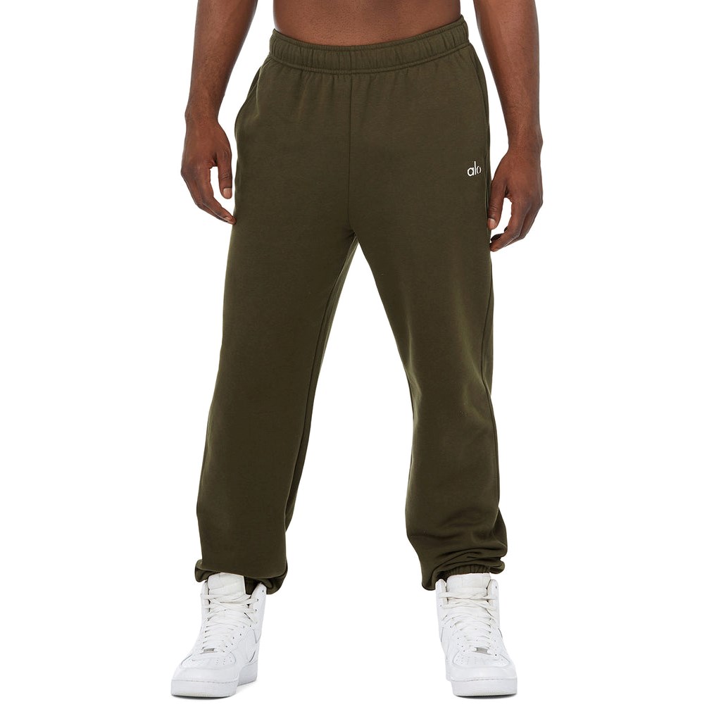 Pantalones Deportivos Alo Yoga Accolade Hombre Verdes | ITCB48039