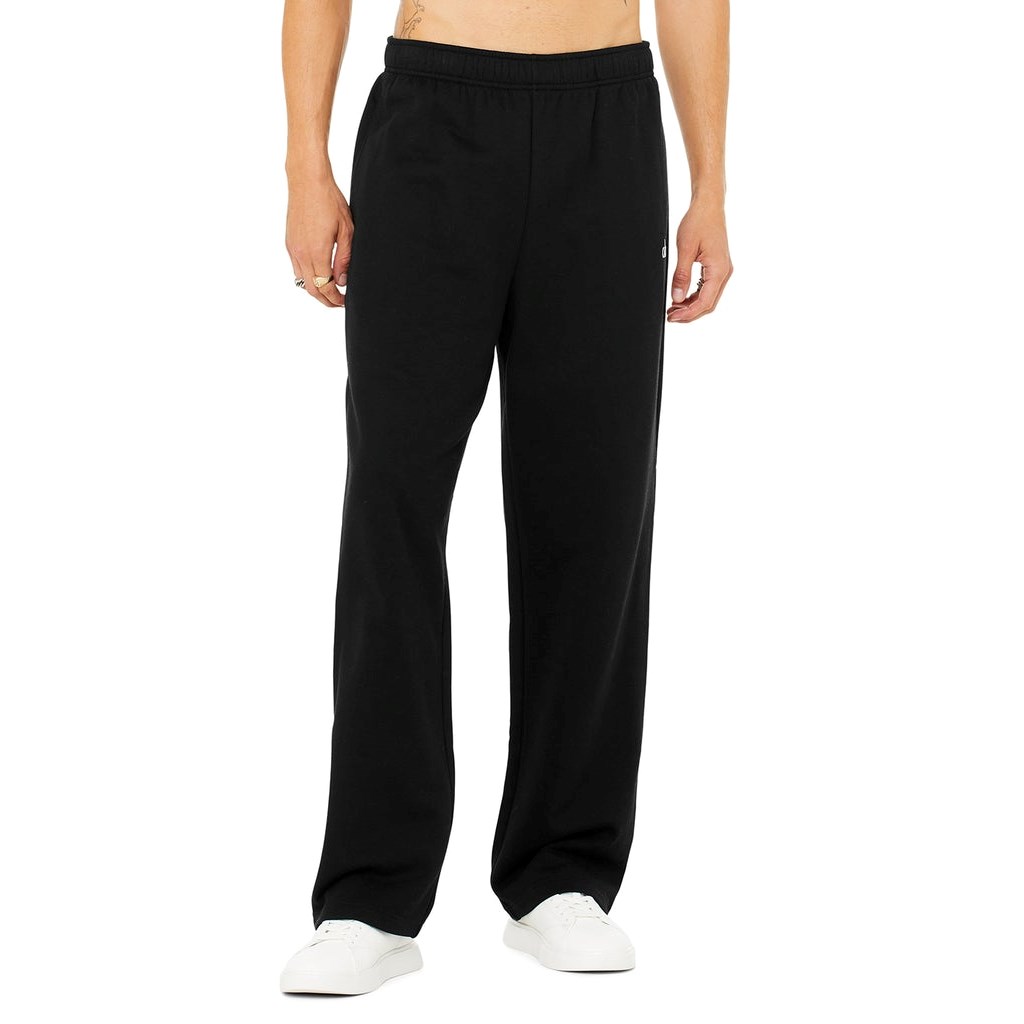 Pantalones Deportivos Alo Yoga Accolade Straight Leg Hombre Negros | KLMC21507