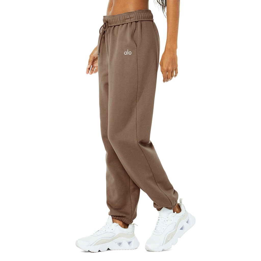 Pantalones Deportivos Alo Yoga Accolade Mujer Marrom | QHVE21483