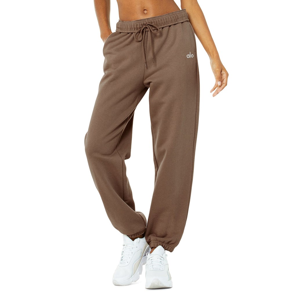 Pantalones Deportivos Alo Yoga Accolade Mujer Marrom | QHVE21483
