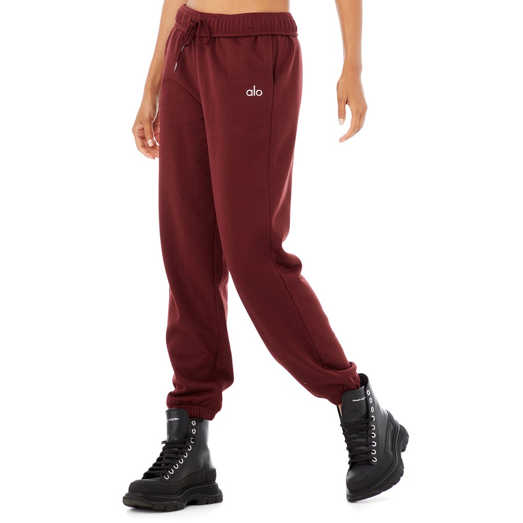 Pantalones Deportivos Alo Yoga Accolade Mujer Rojos | UQFS20138