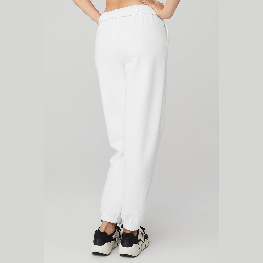 Pantalones Deportivos Alo Yoga Accolade Mujer Blancos | YBTR91468