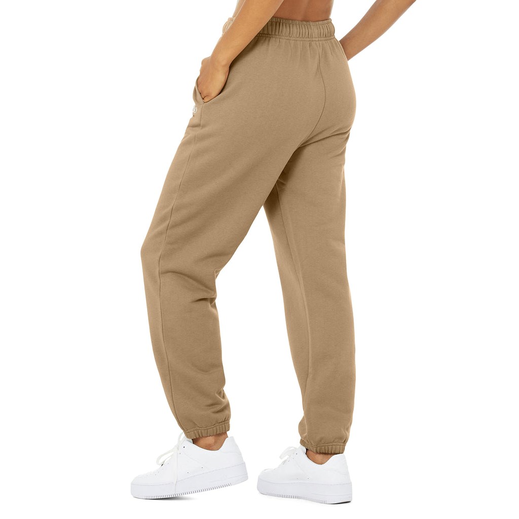 Pantalones Deportivos Alo Yoga Accolade Mujer Beige | YCDK38147