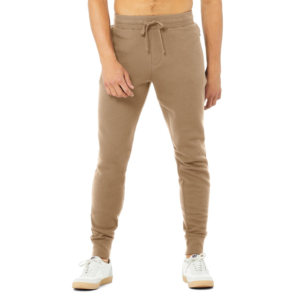 Pantalones Deportivos Alo Yoga Baseline Hombre Beige | JYDQ28675