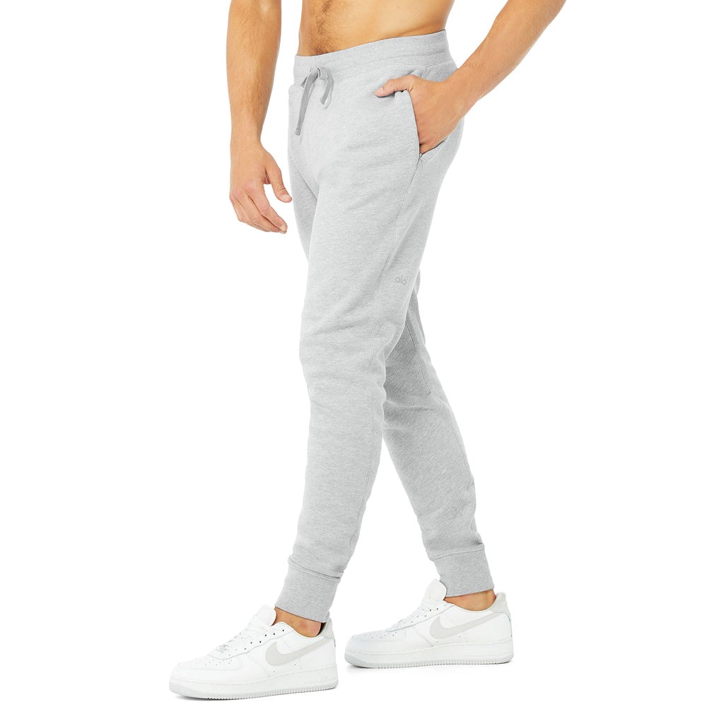 Pantalones Deportivos Alo Yoga Baseline Hombre Grises | OQLD03265