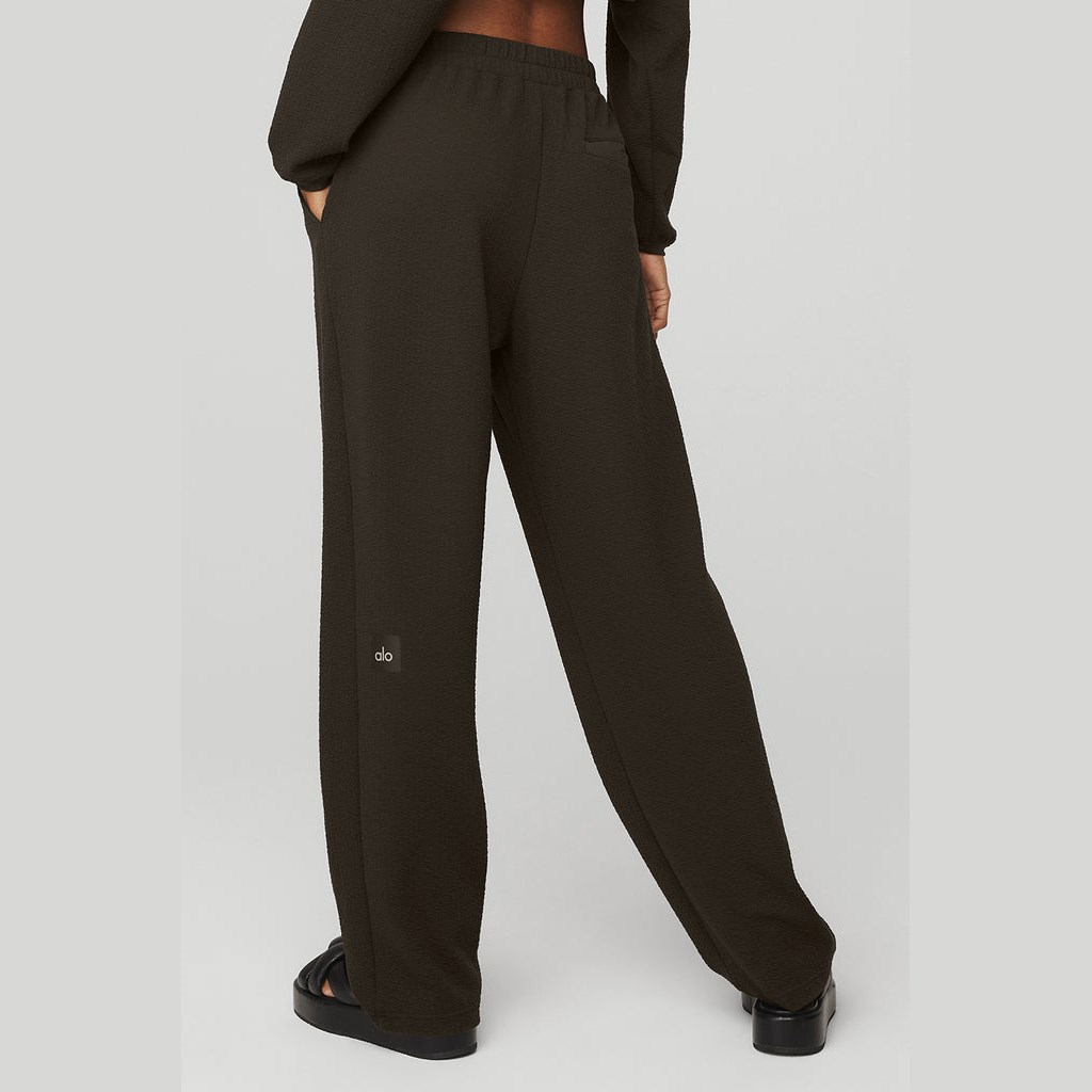 Pantalones Deportivos Alo Yoga High-Cintura Tailored Mujer Marrom | NWKL84692