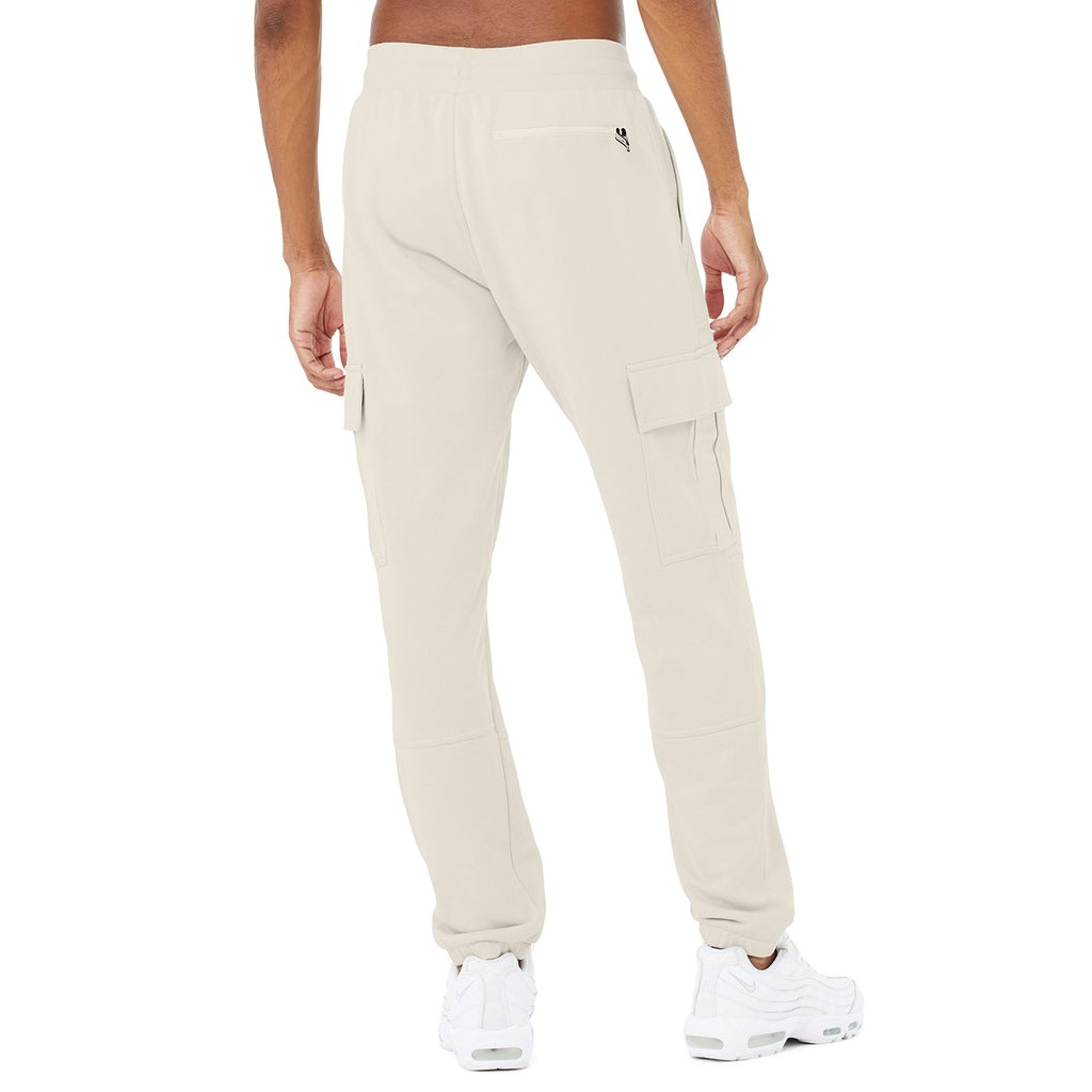 Pantalones Deportivos Alo Yoga Highline Cargo Hombre Beige | PXRL86294