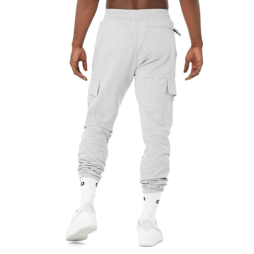 Pantalones Deportivos Alo Yoga Highline Cargo Hombre Grises | VXLN08463