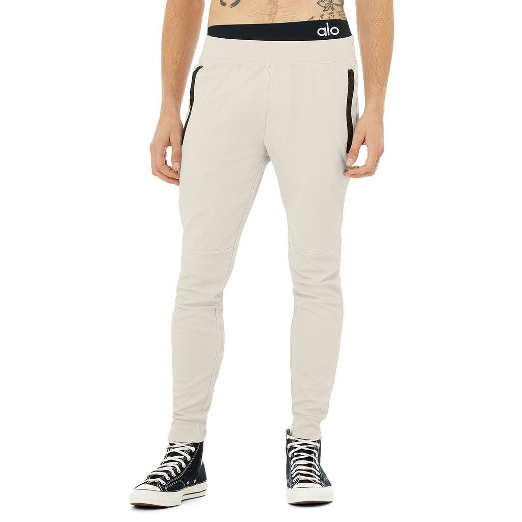 Pantalones Deportivos Alo Yoga Impel Hombre Beige | MTYO46032