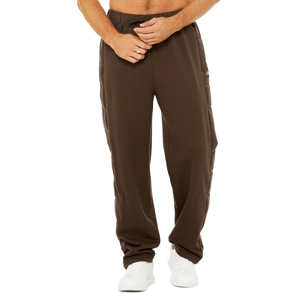 Pantalones Deportivos Alo Yoga Mash Up Hombre Marrom | AVYK26378