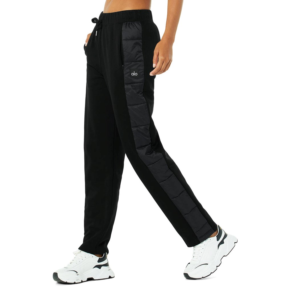 Pantalones Deportivos Alo Yoga Mash Up Mujer Negros | MCBK06598