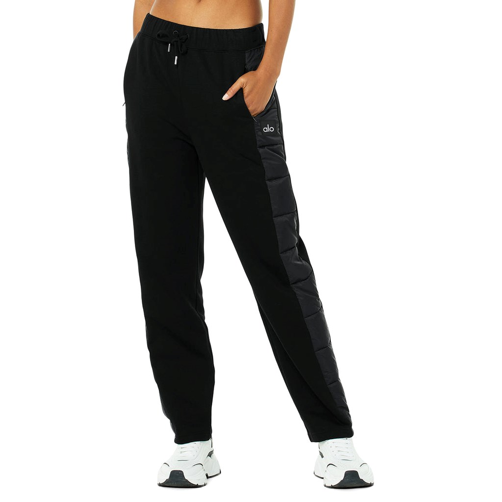 Pantalones Deportivos Alo Yoga Mash Up Mujer Negros | MCBK06598