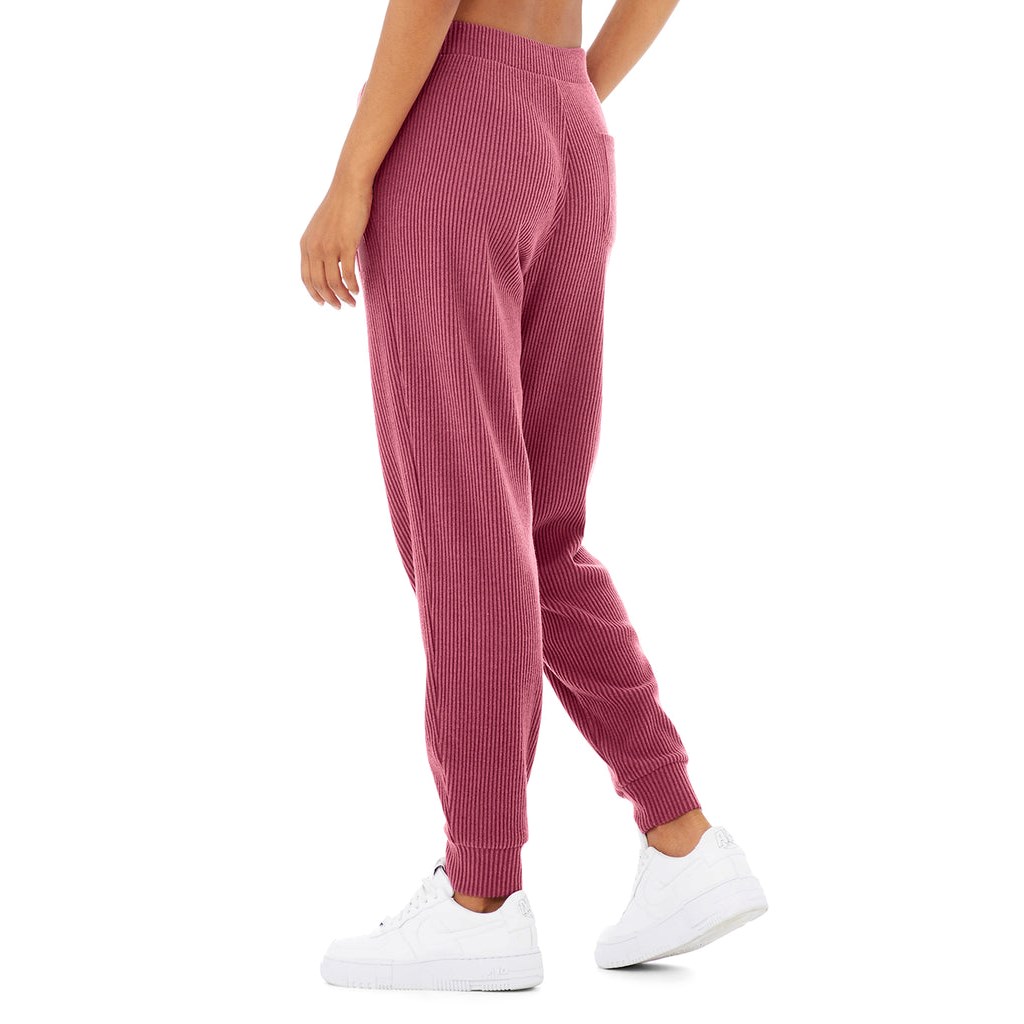 Pantalones Deportivos Alo Yoga Muse Mujer Rosas | COAI52607