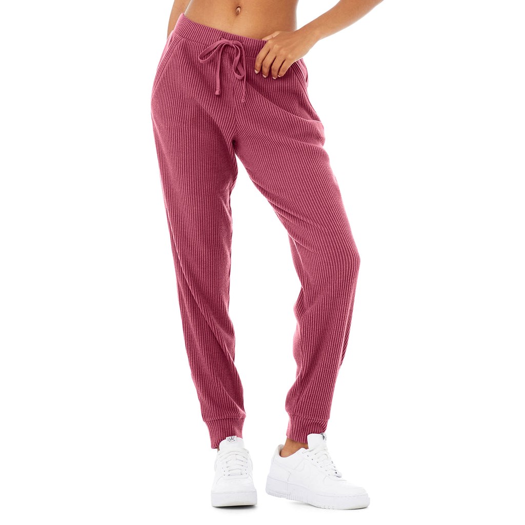 Pantalones Deportivos Alo Yoga Muse Mujer Rosas | COAI52607