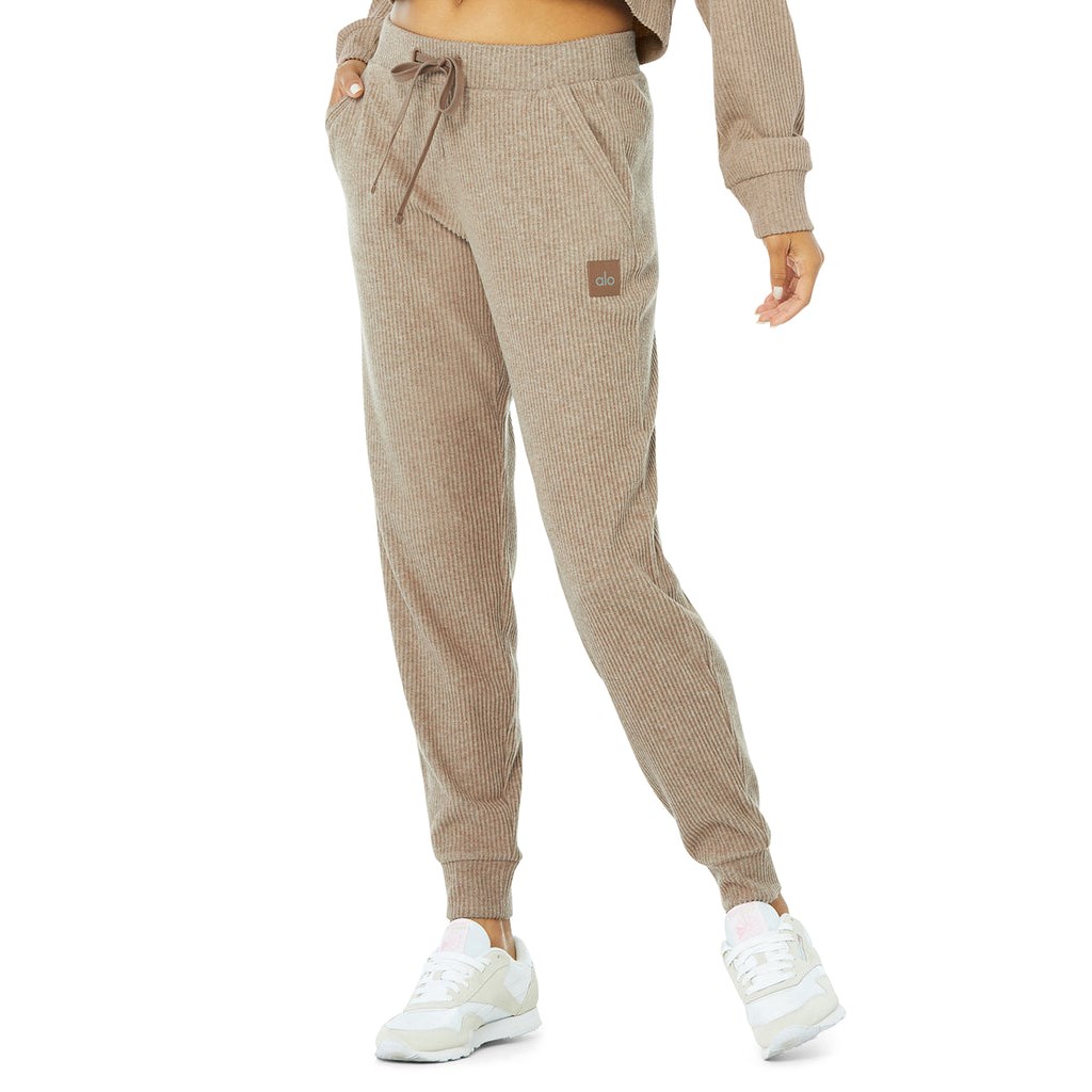 Pantalones Deportivos Alo Yoga Muse Mujer Beige | PXAJ14732