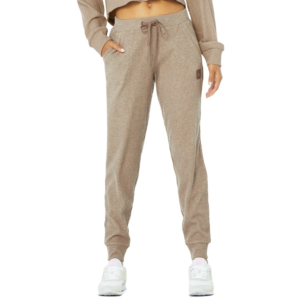 Pantalones Deportivos Alo Yoga Muse Mujer Beige | PXAJ14732