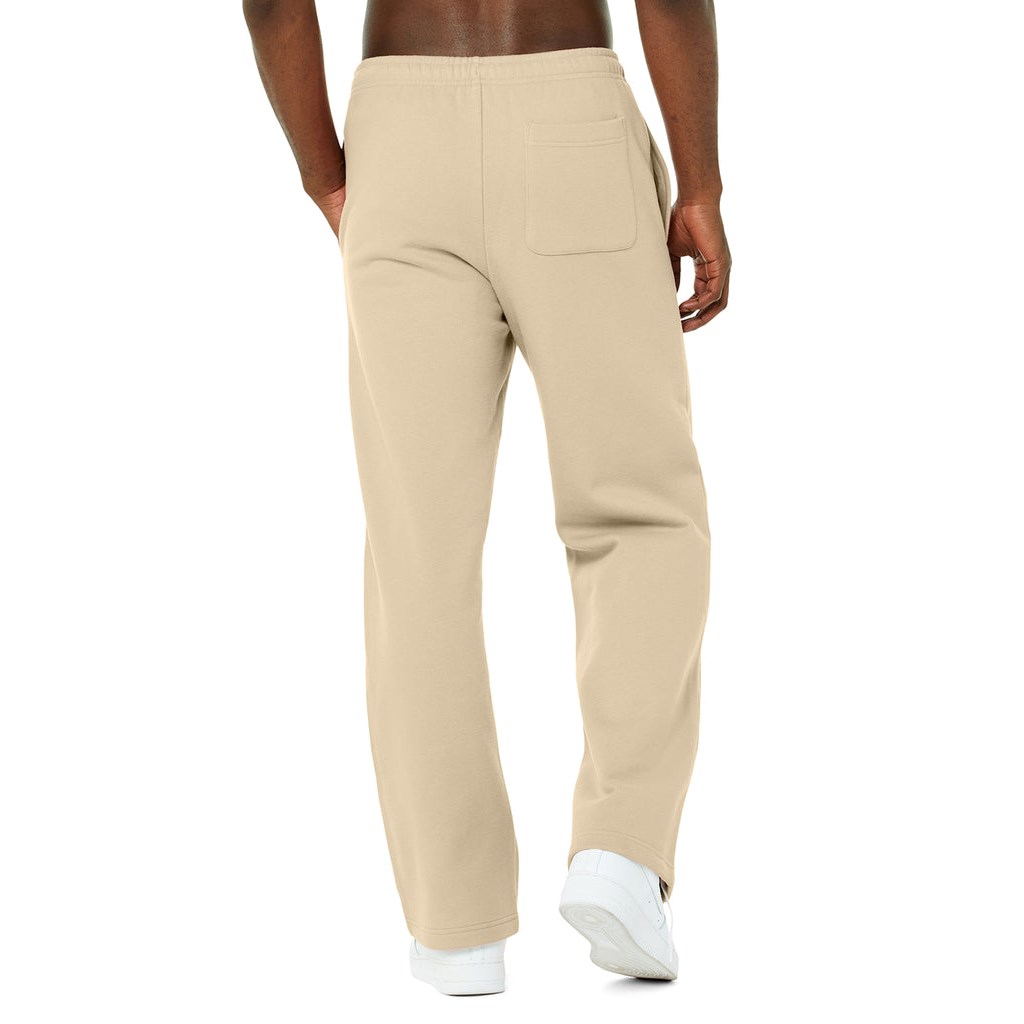 Pantalones Deportivos Alo Yoga Renown Hombre Beige | DAGV09375