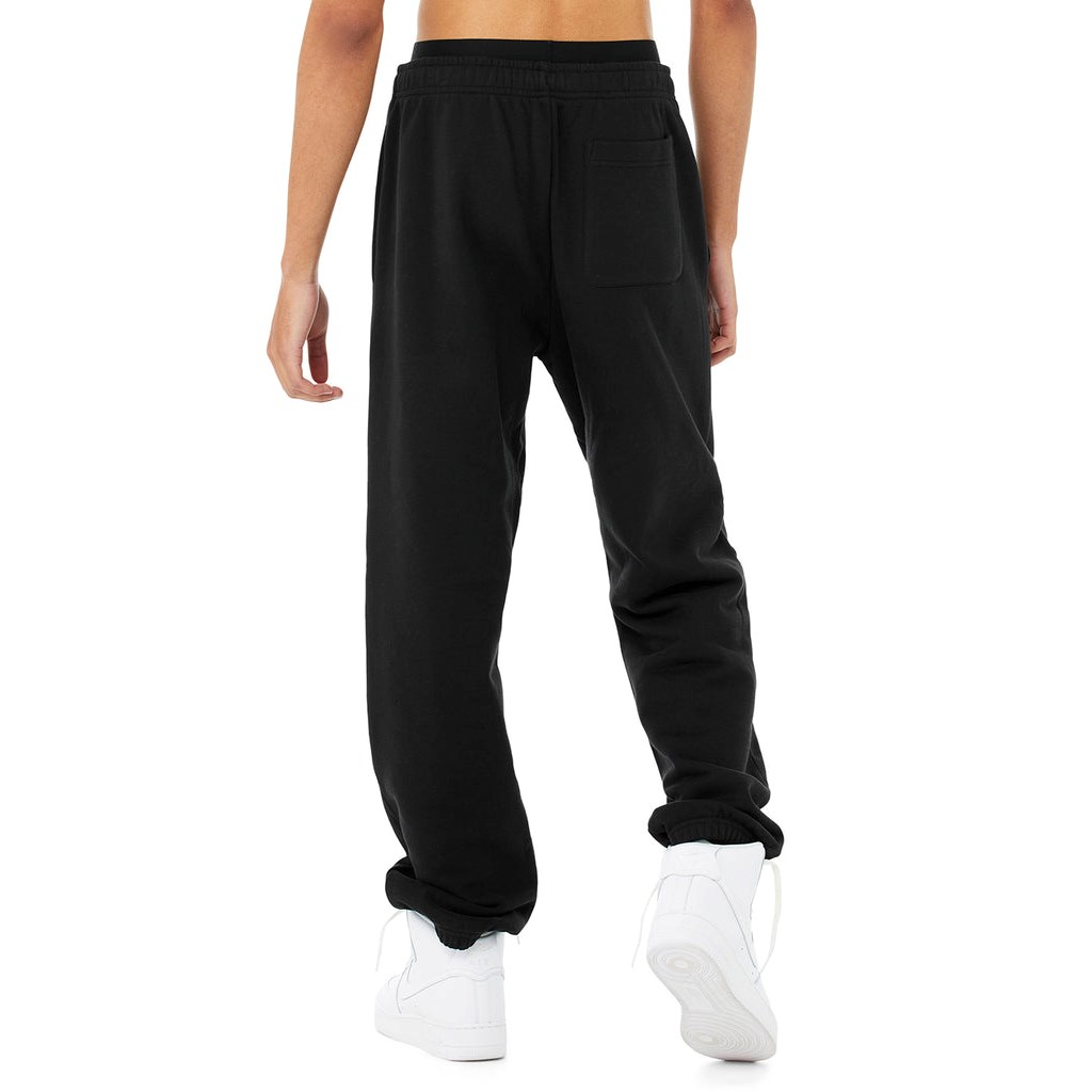 Pantalones Deportivos Alo Yoga Renown Hombre Negros | LAWC41690