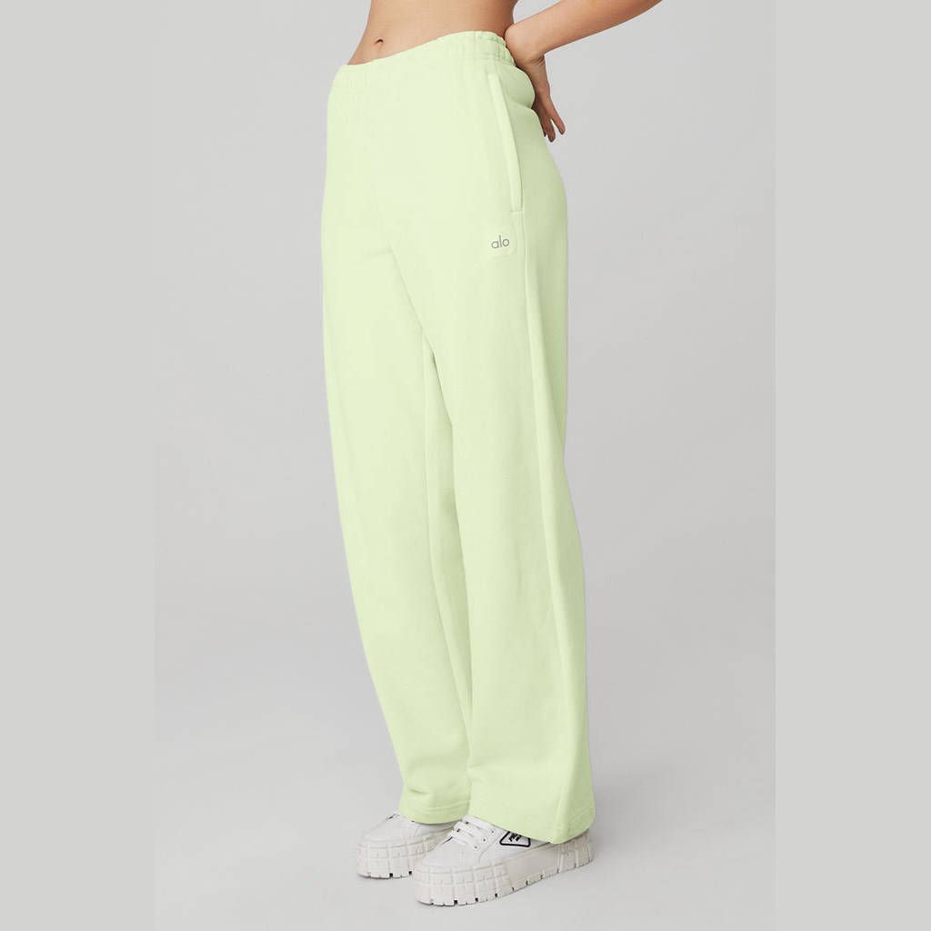 Pantalones Deportivos Alo Yoga Renown Mujer Verdes | YRPA24576