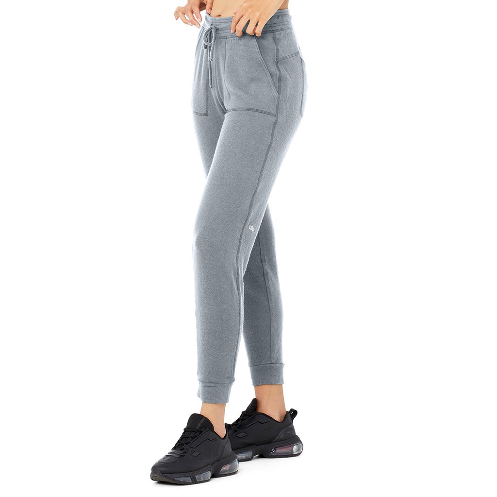 Pantalones Deportivos Alo Yoga Soho Mujer Azules | BHLR65873