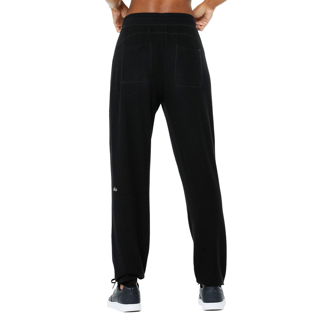Pantalones Deportivos Alo Yoga Soho Mujer Negros | EVZB41962