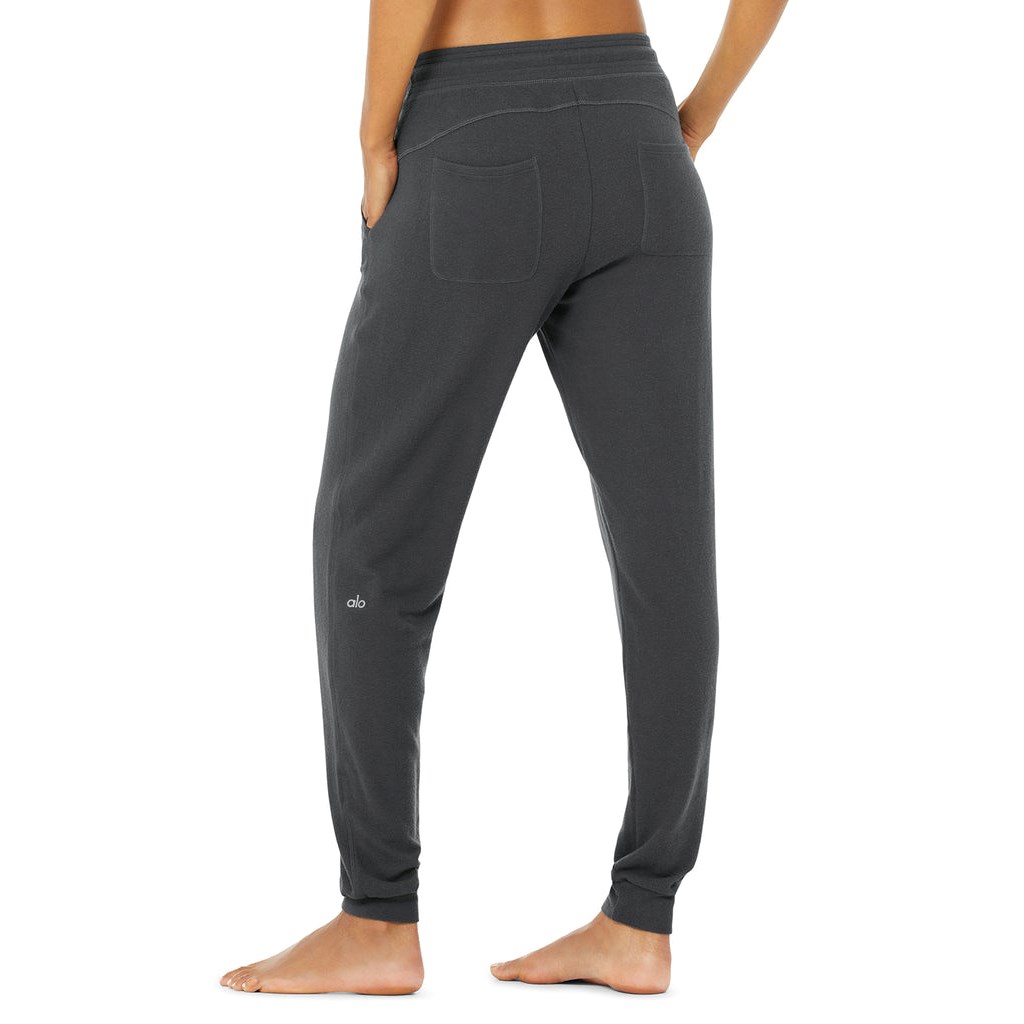 Pantalones Deportivos Alo Yoga Soho Mujer Grises | KTFW35281