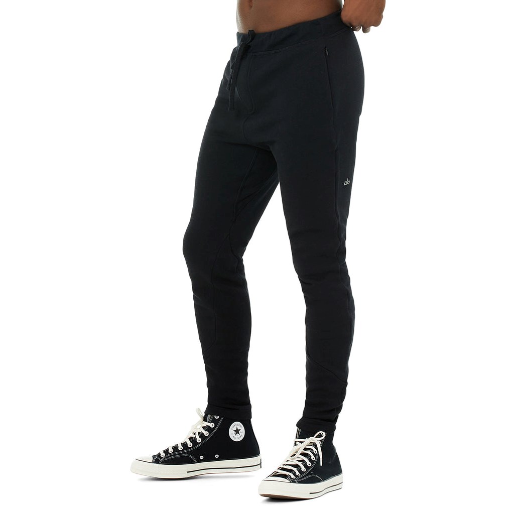 Pantalones Deportivos Alo Yoga The Triumph Hombre Negros | FDUP38195