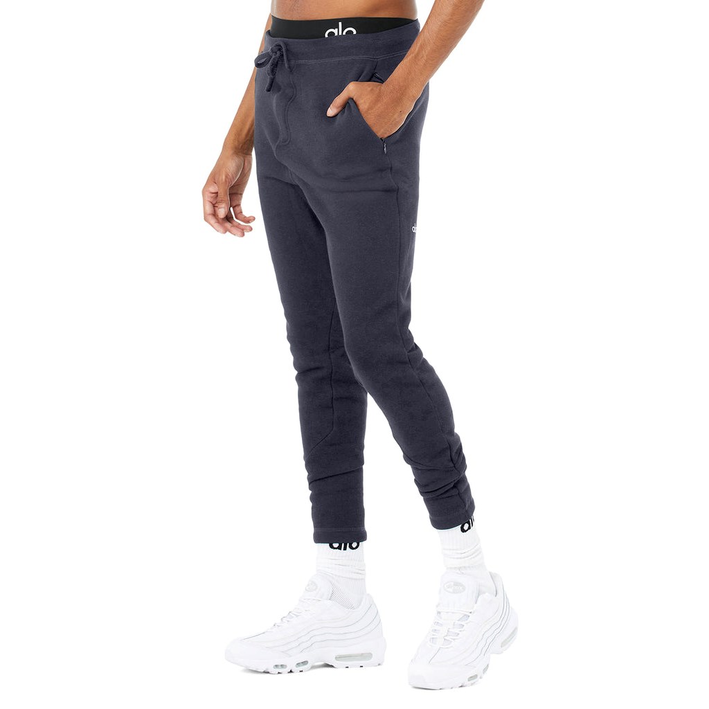 Pantalones Deportivos Alo Yoga The Triumph Hombre Azules | FSDJ60571