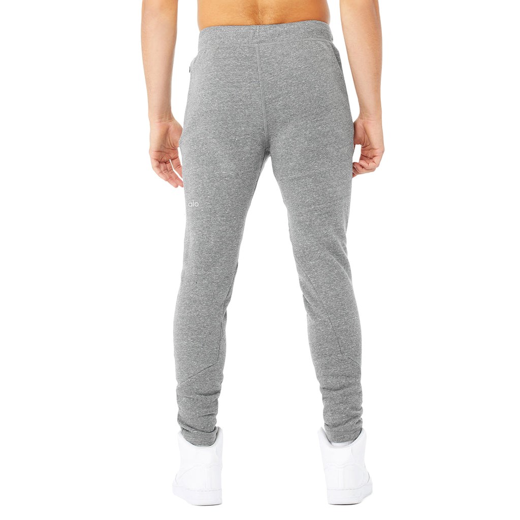 Pantalones Deportivos Alo Yoga The Triumph Hombre Grises | SDBM59016