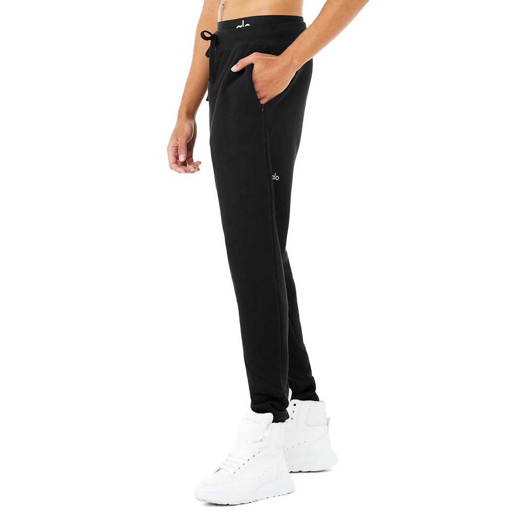 Pantalones Deportivos Alo Yoga The Triumph Hombre Negros | TDSM94621