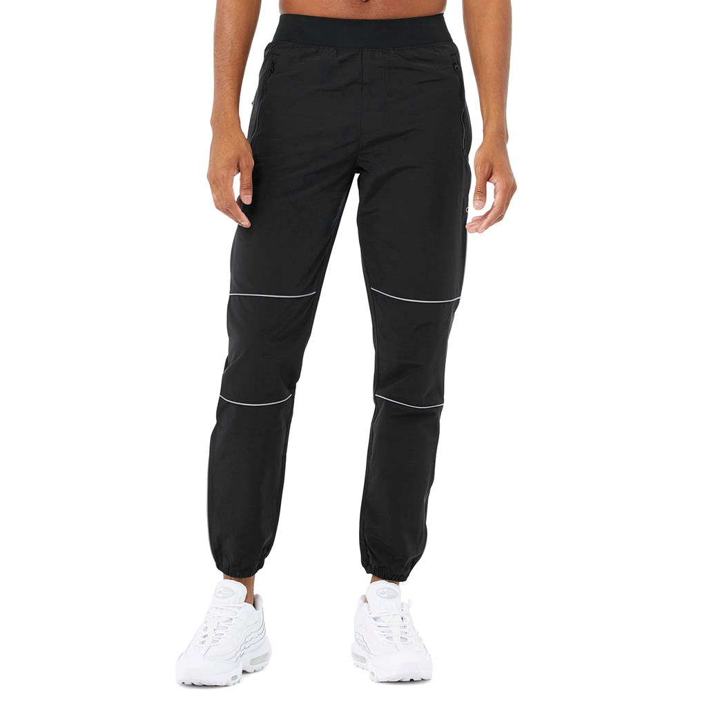 Pantalones Deportivos Alo Yoga Torrent Pista Hombre Negros | JFVI43218