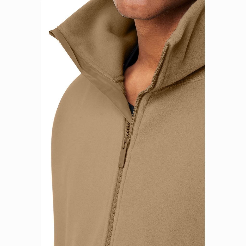 Pullover Alo Yoga 1/2 Zip Mammoth Polar Long Sleeve Hombre Beige | NLTF86297