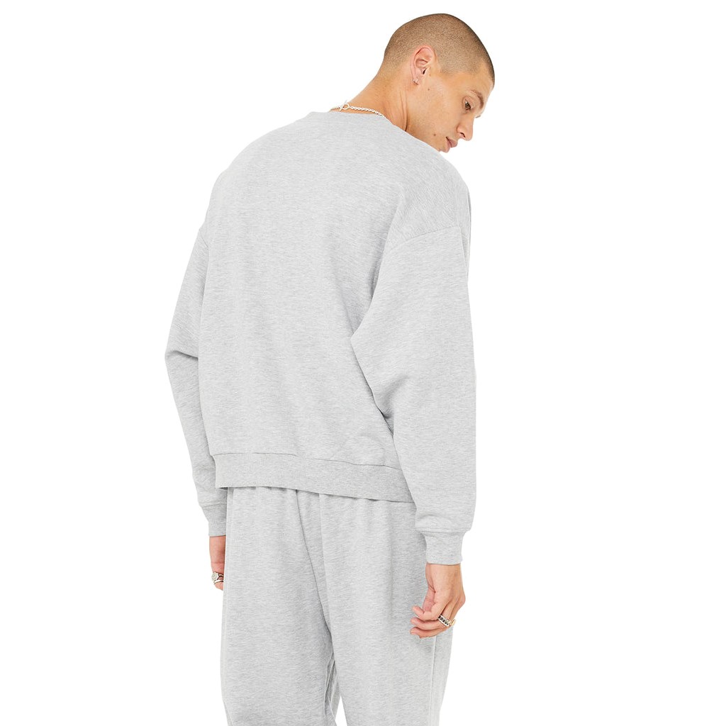 Pullover Alo Yoga Accolade Crew Neck Long Sleeve Hombre Grises | ZOGS07195