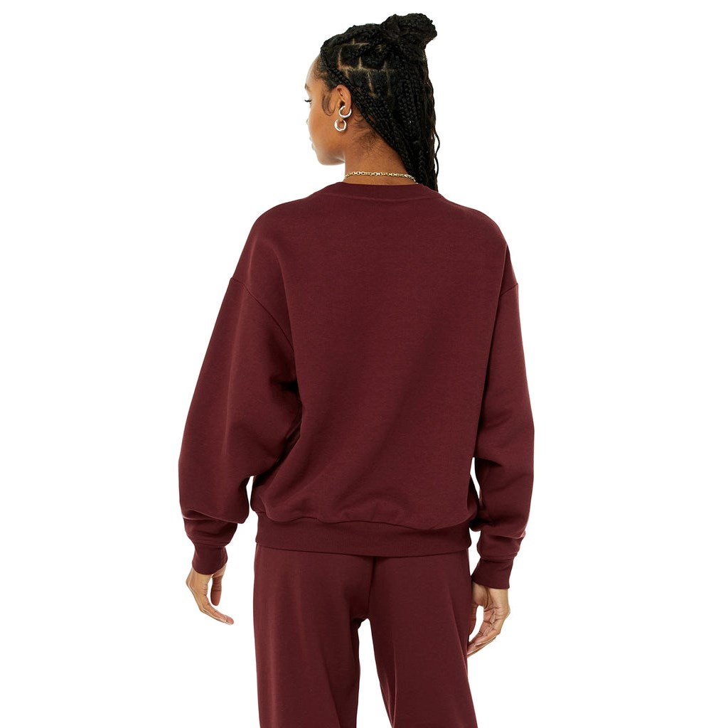 Pullover Alo Yoga Accolade Crew Neck Mujer Rojos | TXOF57309