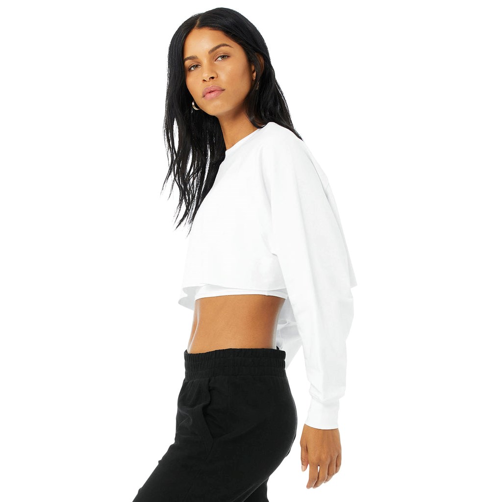 Pullover Alo Yoga Double Take Mujer Blancos | NXZP52149