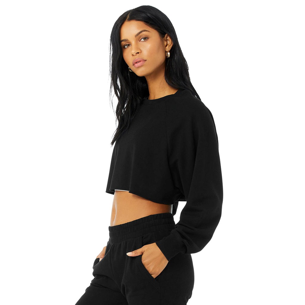 Pullover Alo Yoga Double Take Mujer Negros | HPTS86307