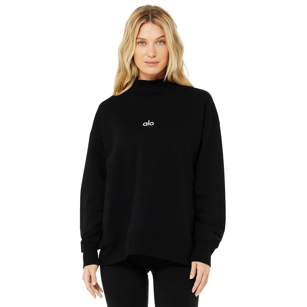 Pullover Alo Yoga Estampados Refresh Mujer Negros | SNCW03647