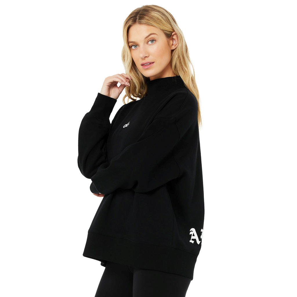 Pullover Alo Yoga Estampados Refresh Mujer Negros | SNCW03647