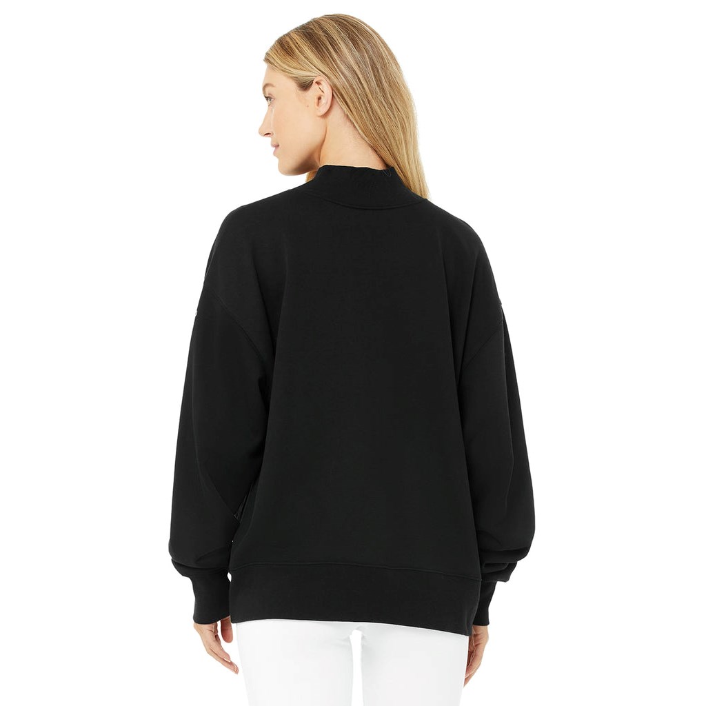 Pullover Alo Yoga Refresh Mujer Negros | ZOAP04572