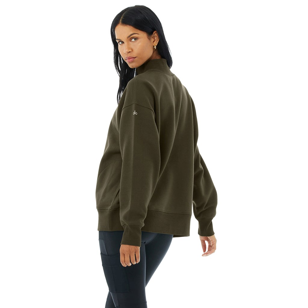Pullover Alo Yoga Refresh Mujer Verdes | ZRXD21405