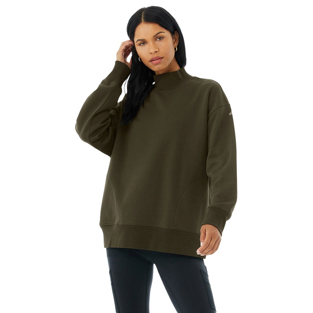 Pullover Alo Yoga Refresh Mujer Verdes | ZRXD21405