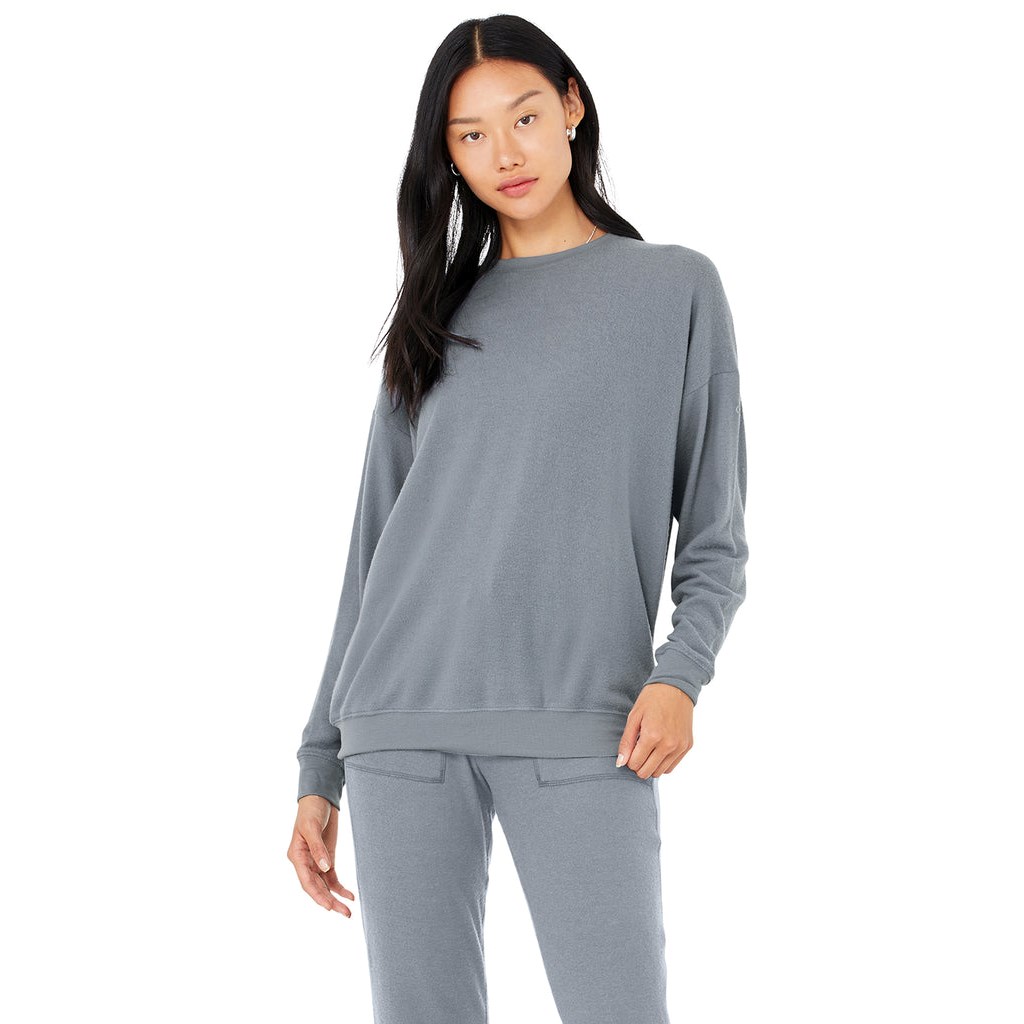 Pullover Alo Yoga Soho Mujer Azules | SIKF18257