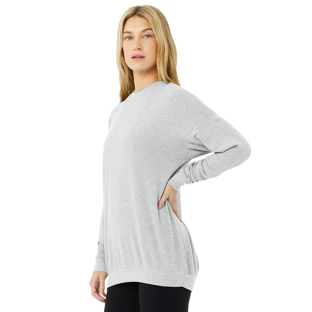 Pullover Alo Yoga Soho Mujer Grises | GSUR47023